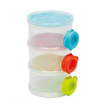 Imagem de Potes Empilháveis Pra Leite em Pó, Buba, Colorido