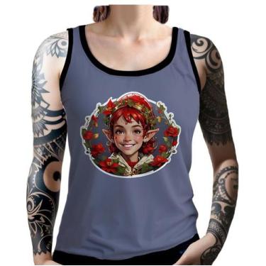 Imagem de Regata Camiseta Tshirt Natal Festas Elfo Duende Neve HD  - Enjoy Shop,