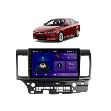 Imagem de Kit Multimídia Lancer 2008 / 2015 Android 9 Pol 2/32Gb Carplay Gps WiFi Rádio Bt - Vision 8990CP