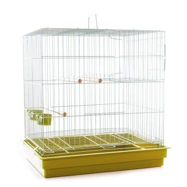 Imagem de Gaiola Criadeira Calopsita Pequena Contrera Bandeja Amarela