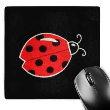 Imagem de 3dRose Mouse pad LLC 20 x 20 x 0,63 cm, Lily Ladybug (mp_22186_1)