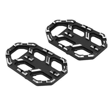 Imagem de Peg-par de pé de Alumínio Cnc para Motocicleta, Apoio para Os Pés Dianteiro, Pedal Preto para Nc750x/nc750s/cb500x