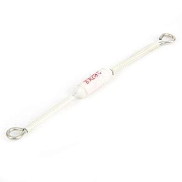 Imagem de Fusível Cerâmico RF 250V 20A para Proteção de Circuito Confiável - Fusível de Alta Tensão, Ação Rápida, Pacote Com 10 (90MM 216°C)