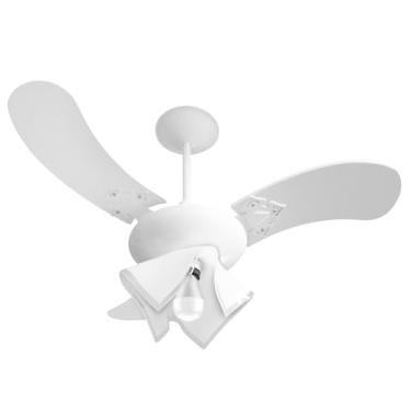 Imagem de Venti-Delta Fit Ventilador de Teto 3 Velocidades com Luminária 220v Branco