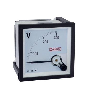 Imagem de Voltímetro Analógico 96x96mm Modelo Até 300Vca