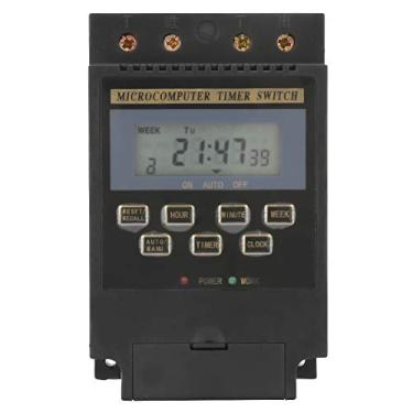 Imagem de KG316T Controlador Digital Timer Microcomputador Chave de Temporizador Programável AC220V 25A Com Tela LCD Clara