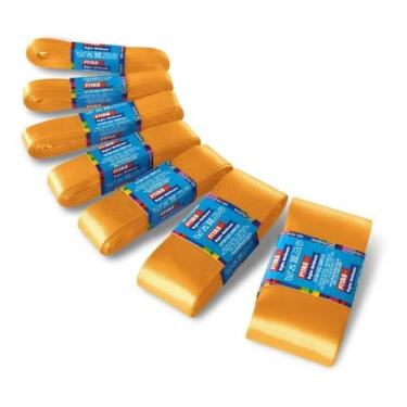 Imagem de Fita De Cetim Mimosa 20mm X 10 Mts C/5 Un = 50metros - Fitas Regina Wo