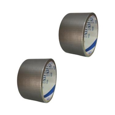 Imagem de Fita Silver Tape Prata Delfix 48mm x 5m  Máxima Resistência e Versatil