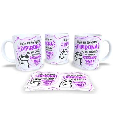 Imagem de Caneca de Porcelana Personalizada Flork Frases Engraçadas, Divertidas 
