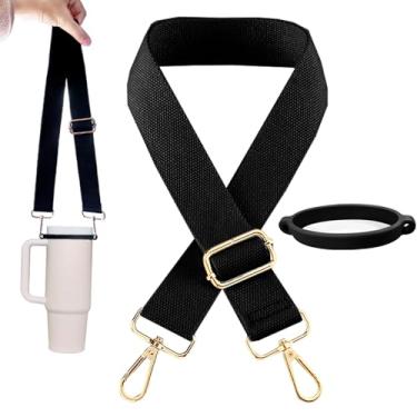 Imagem de Raxnceyr Stanley Water Bottle Paracord Handle Branco Preto