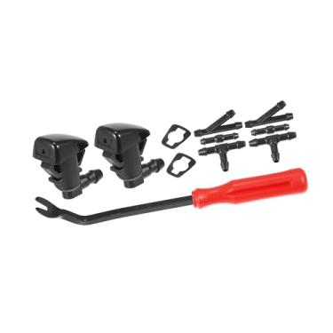 Imagem de REPAIROCK Kit de jato de spray de limpador de para-brisa dianteiro 68260443AA para Jeep Grand Cherokee 2011-2018 peças de reposição automotiva