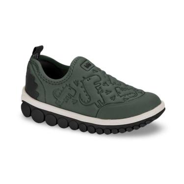 Imagem de Tênis Infantil Menino Bibi Roller 2.0 Verde Preto Dino