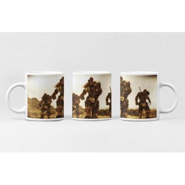 Imagem de Caneca de Porcelana 325ml Jogo Fallout Personalizada Md44 - Like Geek