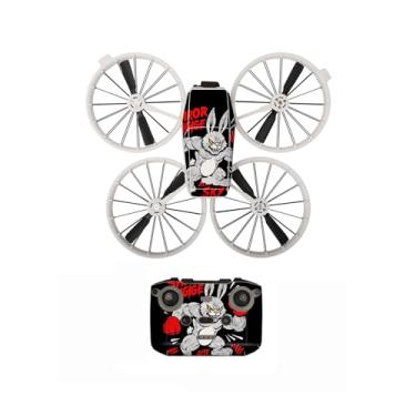 Imagem de CAPART Adesivo removível para controle DJI Flip e DJI RC-N3, adesivos decorativos sem bolhas (coelho, RC-N3)