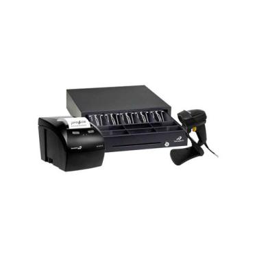 Imagem de Kit Elgin Impressora MP4200 HS + Gaveta GD-56 + Leitor EL250