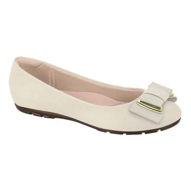 Imagem de Sapatilha Moleca Feminina Laço Frontal Branco