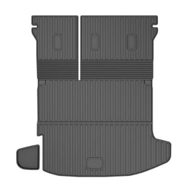 Imagem de TTX LIGHTING Forro de carga e tapete de encosto para Trax 2024 2025 - Tapete de porta-malas de ajuste personalizado para tapete de carga Trax 2024 2025 - Bandeja de carga para todos os climas Tapete