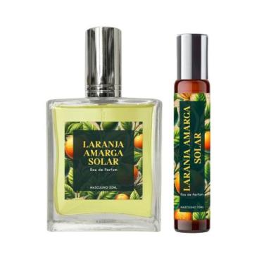 Imagem de Perfume Laranja Amarga Solar Masculino 50Ml + Roll On 10Ml - Essência 
