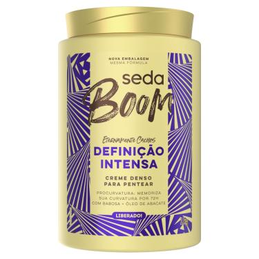 Imagem de CREME PARA PENTEAR SEDA BOOM DENSO COM BABOSA E ÓLEO DE ABACATE DEFINIÇÃO INTENSA POTE 1KG