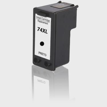 Imagem de Cartucho Tankfull Para hp 74XL Black - hp C4480 C4280 C5580 C5280 J5780 com 25ml