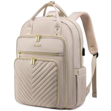 Imagem de Mochila para laptop LOVEVOOK Women Teacher 15,6" à prova d'água