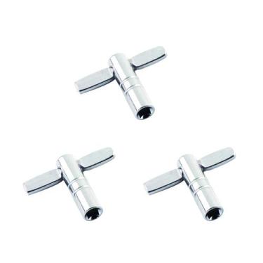 Imagem de Kit 3 Chaves de Afinação Bateria Afinador DK15 Prince