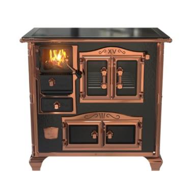 Imagem de Fogao a Lenha N 1 Princess Premium Preto Rose Gold Sd