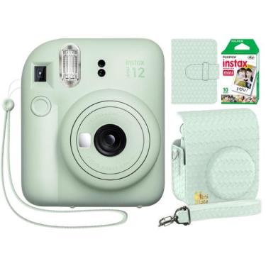 Imagem de Câmera instantânea Fujifilm Instax Mini 12 verde menta com pacote
