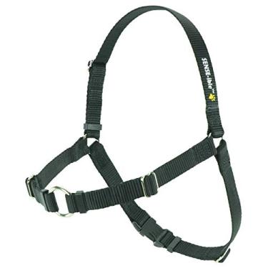 Imagem de (Medium/Large Narrow, Black) - SENSE-ible No-Pull Dog Harness