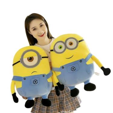 Imagem de Kit 2 Bonecos Amarelinhos de Pelúcia – 30cm e 25cm – Personagens Divertidos e Macios para Crianças