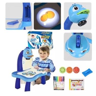 Imagem de Mesa Projetora Infantil Desenhar Play Learn Multikids  - hOME E mORE