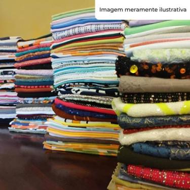 Imagem de Kit de Retalhos de Tecidos Abaixo de 80cm LD - DVJ Tecidos, 1kg