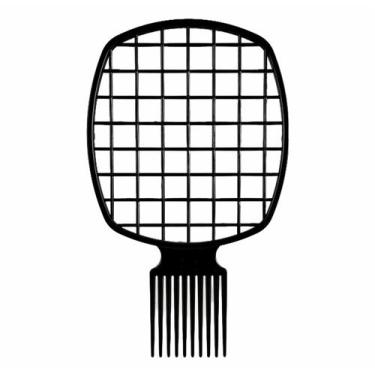 Imagem de Pente Raquete Para Nudred Cabelo Afro - Santa Clara