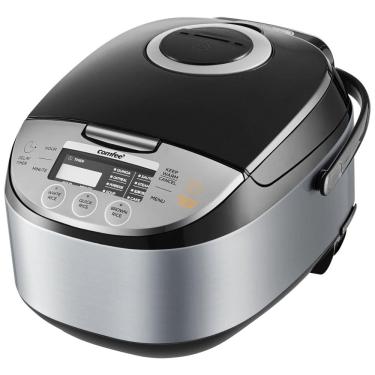 Imagem de Panela de Arroz COMFEE 1,2 Litros de Capacidade (cru) 2,4 Litros Cozidos, Design Portátil Antiaderente, Tecnologia de Lógica Difusa, Timer