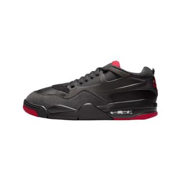 Imagem de Tênis masculino Air Jordan 4 RM (FQ7939-060, preto/antracite/vermelho universitário), Preto/Antracite/Vermelho universitário, 40