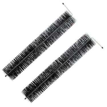 Imagem de 2 peças de filtro de escova de fossa séptica adequado para tubulações de tanque séptico de 10 cm, filtro de fibra ultrafina (preto)