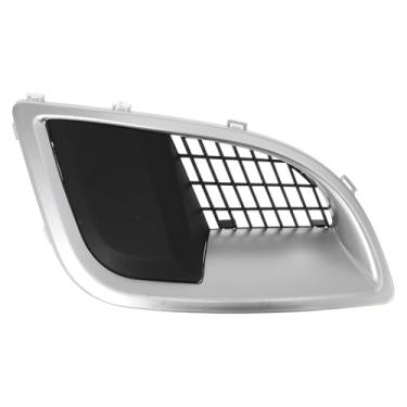 Imagem de Partuto Capa de farol de neblina para para-choque inferior dianteiro para farol de neblina nº 13267843/13329547 para Buick Regal 2009-2014 ABS preto prateado 1 peça de carro dianteiro esquerdo