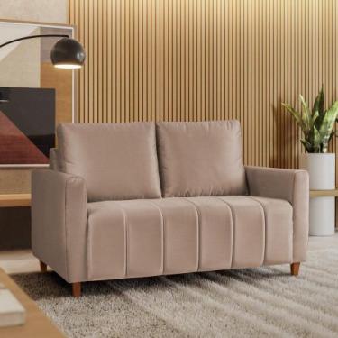 Imagem de Sofá Amelie 2 Lugares em Suede Yescasa