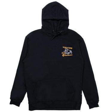 Imagem de Moletom Volcom Fc Operator Preto Cor:;Tamanho:M;Gênero:Masculino-Masculino