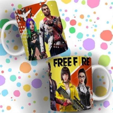 Imagem de Caneca free fire Personalizada INFANTIL(Cartoons) - loja dinka