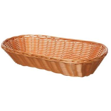 Imagem de Cesto Organizador Multiuso Marrom Hauskraft Rattan Lily