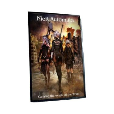 Imagem de NieR Automata Retro Kraft Paper Poster Adesivo DIY Arte Estética Pintu