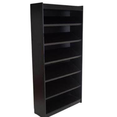 Imagem de Sapateira Tipo Estante Mdf Preto Suprema Móveis