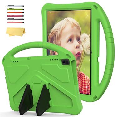 Imagem de UUcovers Capa infantil para tablet Lenovo Tab E10 de 10,1 polegadas (TB-X104F), para Lenovo Tab 4 10 (TB-X304F/TB-X304N) e Tab 4 10 Plus (TB-X704F/TB-X704N/TB-X704L/TB-X704V) com alça de suporte, capa
