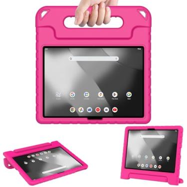 Imagem de AVAWO Capa infantil para tablet onn. 11 polegadas (modelo 2024) 4ª geração, capa protetora com suporte Hanle para tablet Walmart Onn 11 polegadas Pro geração 4 modelo 2024 (100146660), rosa