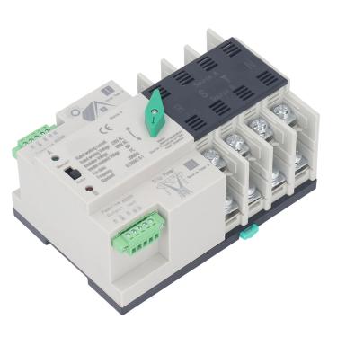 Imagem de Generic Interruptor de Energia, Interruptor de Transferência de Energia Dupla AC220V Com Alta Eficiência para o Shopping Caixa de Distribuição PZ30 (100a)
