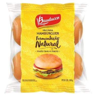 Imagem de Pão de Hambúrguer Bauducco Fermentação Natural 200g
