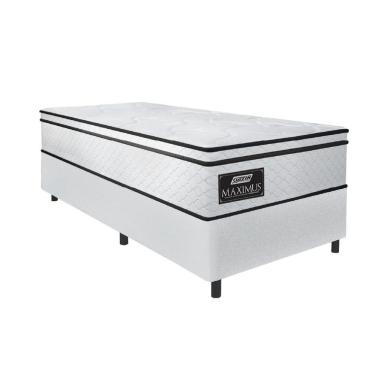 Imagem de Cama Box Solteiro Gazin Colchão Molas Ensacadas Maximus