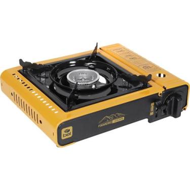 Imagem de Fogareiro a Gás Atacama com Acendimento Automático Laranja Bel, Preto,