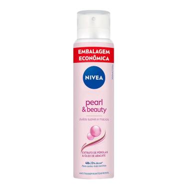 Imagem de Desodorante Antitranspirante Aerosol Nivea Pearl & Beauty 200ml